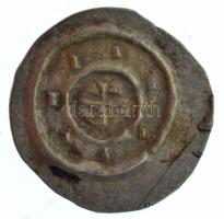 1116-1131. Denár Ag "II. István" (0,38g) T:1- patina Hungary 1116-1131. Denar Ag "Ste...