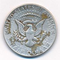 Amerikai Egyesült Államok 1968D 1/2$ Ag "Kennedy" T:2,2- USA 1968D 1/2 Dollar Ag "Ken...