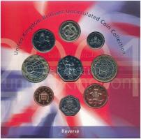 Nagy-Britannia 2001. 1p-2Ł (9xklf) forgalmi sor szettben T:BU
United Kingdom 2001. 1 Penny - 2 Poun...