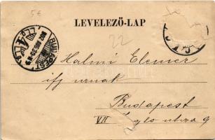 Temesvár, Timisoara; Gyárváros, Andrássy út, villamos. Uhrmann Henrik kiadása / street view, tram (b...