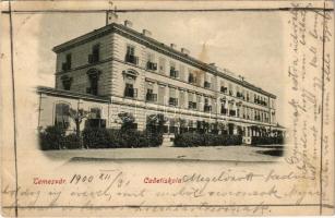 1900 Temesvár, Timisoara; Kadétiskola / K.u.K. military cadet school (EK)