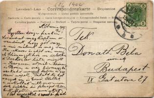 1907 Abbazia, Opatija; hajós kirándulás / ship trip. photo (EK)