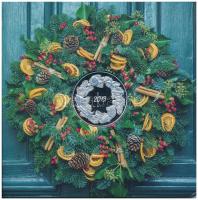 2019. 5Ft-200Ft (6xklf) + "Boldog Karácsonyt" Cu-Zn emlékérem, forgalmi szett dísztokban T...