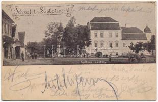1902 Ószombat, Szobotist, Sobotiste; Kuffner (Nyáry) kastély / castle (EK)