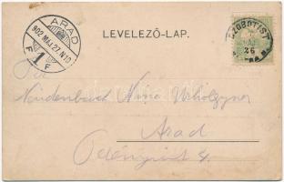 1902 Ószombat, Szobotist, Sobotiste; Kuffner (Nyáry) kastély / castle (EK)