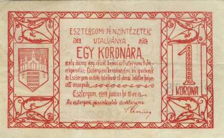 Esztergomi vármegye 1919. 1K T:II-