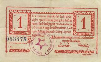 Esztergomi vármegye 1919. 1K T:II-