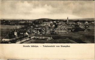 Stomfa, Stampfen, Stupava; látkép. Malaczkai könyvnyomda (Wiesner A.) kiadása / general view (fa)