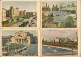 Moscow, Moszkva, Moskau, Moscou; - 11 db MODERN használatlan orosz városképes lap / 11 modern unused Russian town-view postcards
