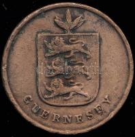 Guernesey 1830. 1Double T:3+