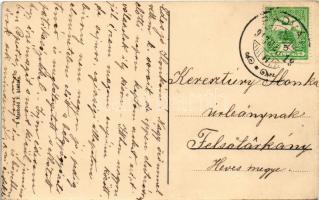 1913 Besztercebánya, Banská Bystrica; IV. Béla király tér, Löwy Jakab üzlete. Machold F. kiadása. Th...