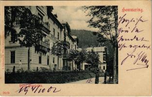 1902 Semmering, Hotel Panhans