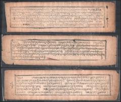 Tibeti iratok, 12 db