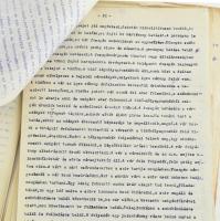 1938 Légoltalmi tanfolyam, 1938. január - február, gépelt szöveg, egy lapon kis szakadásokkal, 1-40+...