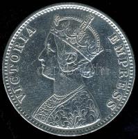 Brit-India 1901. 1R Ag Viktória T:2/3