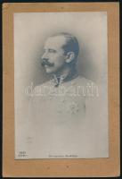 Rudolf koronaherceg fotója. Fotólap kartonon