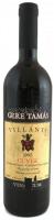 1995 Gere, Villányi Cabernet Franc-Cabernet Sauvignon Cuvée, 13% Vol., bontatlan palack vörösbor, 0,75 l.