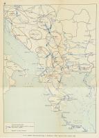 Harctevékenység a Balkánon 1941. április 6-tól június 1-ig, térkép, 30×21 cm