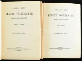 P. Gulácsy Irén: Fekete vőlegények I-III. Bp., 1934, Singer és Wolfner. Kiadói egészvászon-kötésben....