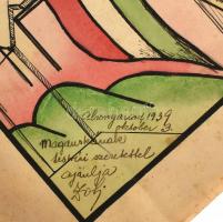 1938-1939 Két Nyárasd Felszabadult 1938. november 7. "Az anyaországhoz visszacsatolt Csallóköz ...