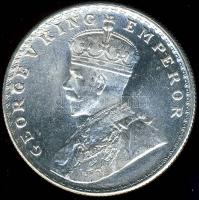 Brit-India 1919. 1R Ag V.György T:2/3