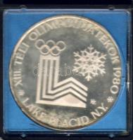 1980 "Lake Placid" 500Ft ezüst tokban T:PP