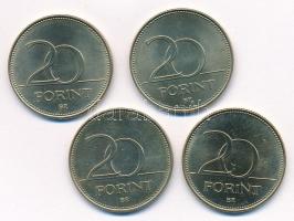 2003. 20Ft Cu-Ni "Deák" (4x) T:1-,2 Adamo FOEM2