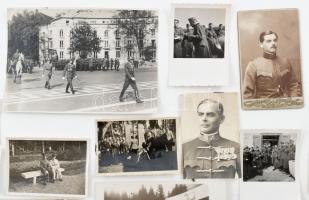 1910-1940 Csipkés Ernő (1889-1965) vezérőrnagy, Budapest városparancsnokának fotóhagyatéka, összesen...