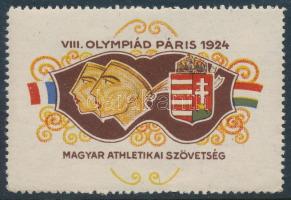 1924 A Magyar Atlétikai Szövetség levélzárója a párizsi olimpiáról