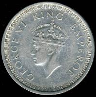 Brit-India 1942. 1R Ag VI.György T:2-/3