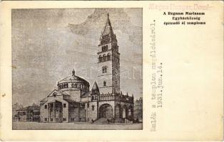 Budapest XIV. Magna Hungarorum Domina (Regnum Marianum) plébániatemplom. Aréna út 33. (Dózsa György út) + Emlék a templom megáldásáról 1931. június 14.
