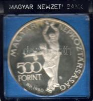 1980 "Lake Placid" 500Ft ezüst tokban T:PP