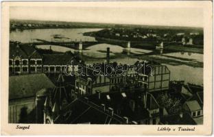 Szeged, látkép a Tiszával, híd (EK)