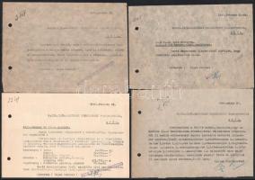 1943-1945 Győr, Magyar Textilipar Rt. és a M. Kir. Honvédelmi Minisztérium, valamint a M. Kir. Hadii...