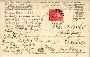 1938 Budapest XII. Wendl István "Pacsirta" vendéglője, étterem kertje pincérekkel. Kútvölg...