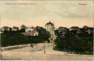 1910 Budapest II. Rézmál, Rézmáli dűlő, Gerstenberger villa. Kövesdy Károly kiadása