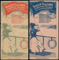 5 db klf Gizella telep fürdő számolócédula