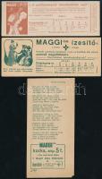 7 db klf Maggi számolócédula