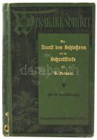 Wild-Queisner: Die Kunst des Schiessens mit der Schrottlinke. Mit 35 Textabbildungen. Berlin, 1900. Parey. Festett egészvászon kötésben, ajándékozási bejegyzéssel Kopott.