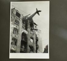 cca 1940-1950 "Ilyen volt, ilyen lett." Budapest az ostrom előtt, és az ostrom után, fotóa...