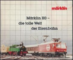 1984/85 Märklin HO - A vasutak nagy világa, német nyelvű katalógus. Szerző: Gebr. Märklin & Cie. GMBH. Kiadó: ismeretlen. Foltos, kopott.