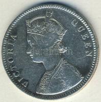Brit-India 1862. 1R Ag Viktória T:2-/3