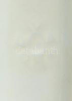 Gorka pálinkás készlet, kerámia, jelzett (Iparművészeti Vállalat), mázrepedésekkel, h: 32 cm, m: 6 c...