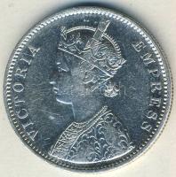 Brit-India 1878. 1R Ag Viktória T:3