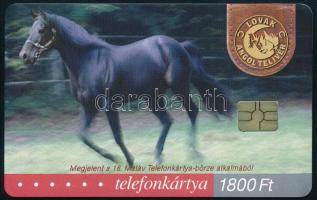 2003 MATÁV lovas telefonkártya, 2000 példányos, jó állapotban