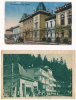 8 db RÉGI képeslap vegyes minőségben / 8 pre-1945 postcards in mixed quality