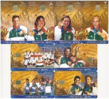 2000 MATÁV olimpia Sydney 8 db klf telefonkártya mind csak 30 000 példányos, jó állapotban