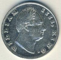 Brit-India 1835. 1R Ag IV.Vilmos T:3