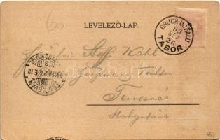 1899 Geschütz-Exercieren. Gruss aus dem Brucker Lager / Üdvözlet a Bruckújfalu Táborból! Tüzérségi g...