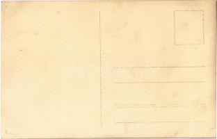 Osztrák-Magyar Haditengerészet hadihajója, fedélzet matrózokkal / WWI Austro-Hungarian Navy, K.u.K. ...